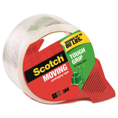 Picture of Tough Grip Moving Packaging Tape, 3" Core, 1.88" x 54.6 yds, ClearMMM-3500RD