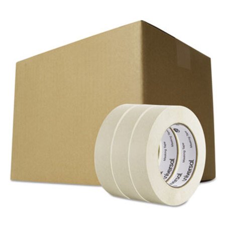 Picture of General-Purpose Masking Tape, 3" Core, 24 mm x 54.8 m, Beige, 36/CartonUNV-51301CT