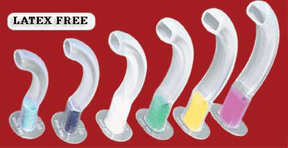 Picture of Oropharyngeal Airway Sunsoft™ Guedel 90 mm Length Yellow1-1505-90