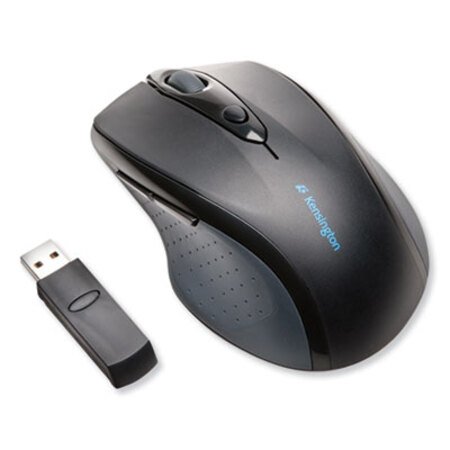 Picture of Pro Fit Full-Size Wireless Mouse, 2.4 GHz Frequency/30 ft Wireless Range, Right Hand Use, BlackKMW-72370
