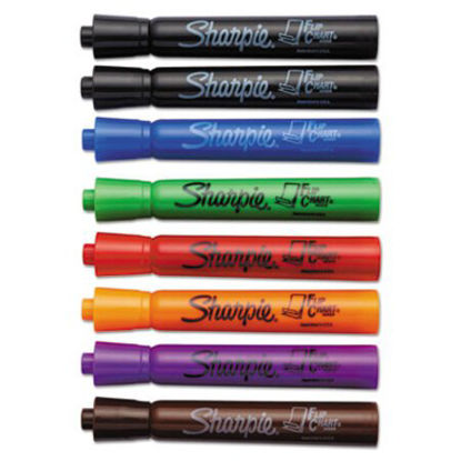 Picture of Flip Chart Marker, Broad Bullet Tip, Assorted Colors, 8/SetSAN-22478