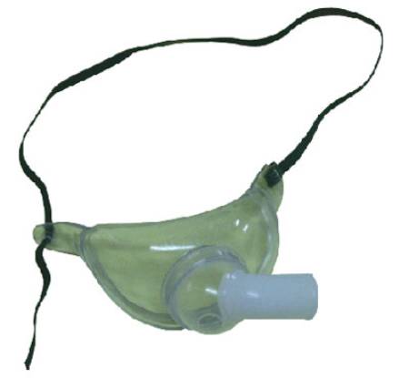 Picture of Tracheostomy Mask AMSure® Collar Style Adult One Size Fits Most Adjustable Head StrapAS75060