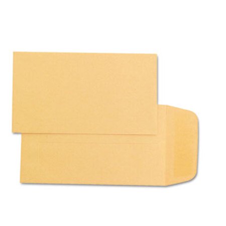 Picture of Kraft Coin and Small Parts Envelope, #1, Square Flap, Gummed Closure, 2.25 x 3.5, Brown Kraft, 500/BoxQUA-50162