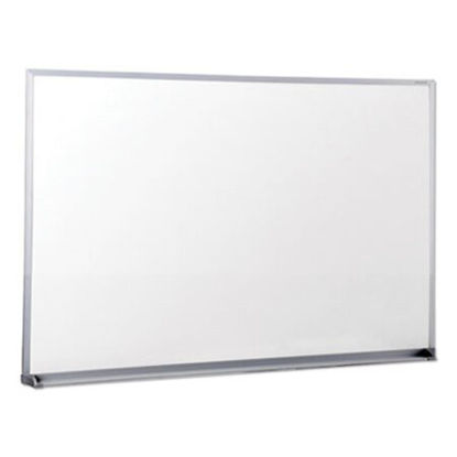 Picture of Dry Erase Board, Melamine, 36 x 24, Satin-Finished Aluminum FrameUNV-43623