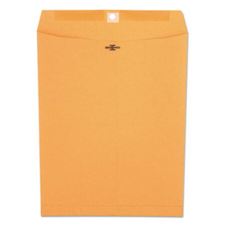 Picture of Kraft Clasp Envelope, #97, Square Flap, Clasp/Gummed Closure, 10 x 13, Brown Kraft, 100/BoxUNV-44907