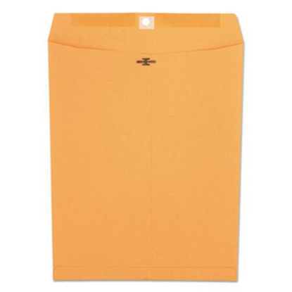 Picture of Kraft Clasp Envelope, #97, Square Flap, Clasp/Gummed Closure, 10 x 13, Brown Kraft, 100/BoxUNV-44907