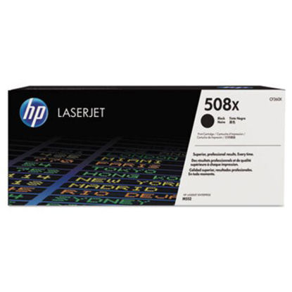 Picture of HP 508X, (CF360X) High-Yield Black Original LaserJet Toner CartridgeHEW-CF360X