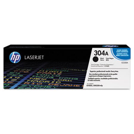 Picture of HP 304A, (CC530A) Black Original LaserJet Toner CartridgeHEW-CC530A