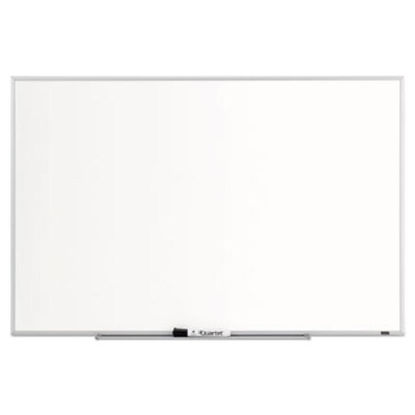 Picture of Dry Erase Board, Melamine Surface, 36 x 24, Silver Aluminum FrameQRT-75123