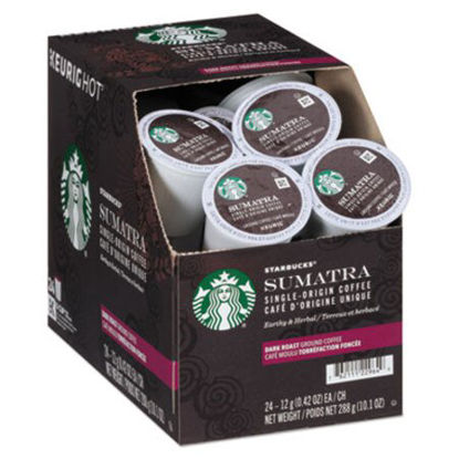 Picture of Sumatra Coffee K-Cups, Sumatran, K-Cup, 24/BoxSBK-011111162