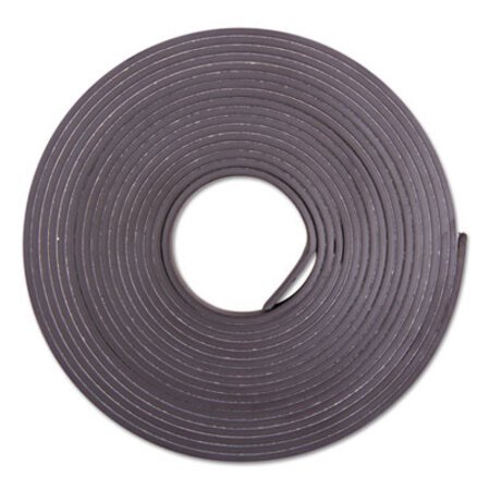 Picture of Adhesive-Backed Magnetic Tape, Black, 1/2" x 10ft, RollBAU-66010