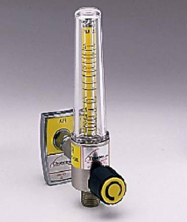 Picture of Timeter® Sure Grip Medical Air Flowmeter Single 0 - 15 LPM DISS Outlet DISS Hand Tight Adapter15008-13-A