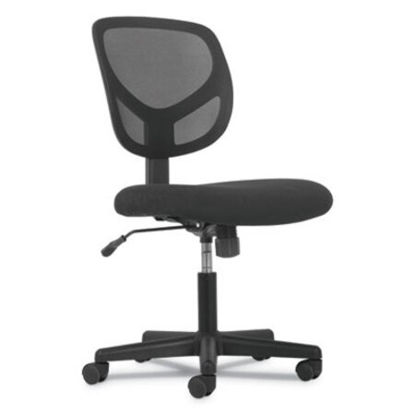 Picture of 1-Oh-One Mid-Back Task Chairs, Supports Up to 250 lb, 17" to 22" Seat Height, BlackBSX-VST101