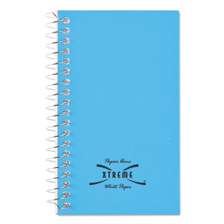 Picture of Paper Blanc Xtreme White Wirebound Memo Books, Narrow Rule, 5 x 3, White, 60 SheetsRED-31220