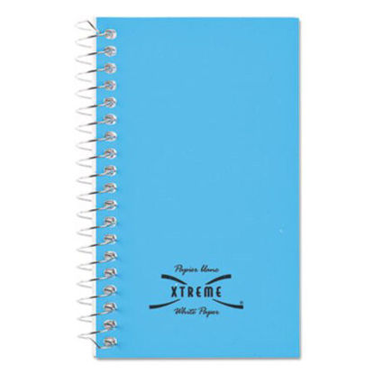 Picture of Paper Blanc Xtreme White Wirebound Memo Books, Narrow Rule, 5 x 3, White, 60 SheetsRED-31220