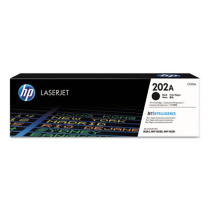 Picture of HP 202A, (CF500A) Black Original LaserJet Toner CartridgeHEW-CF500A