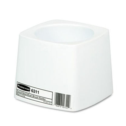 Picture of Holder for Toilet Bowl Brush, White PlasticRCP-631100WE