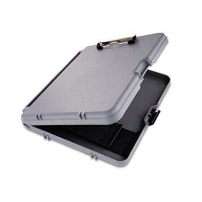Picture of WorkMate Storage Clipboard, 1/2" Capacity, Holds 8 1/2w x 12h, Charcoal/GraySAU-00470