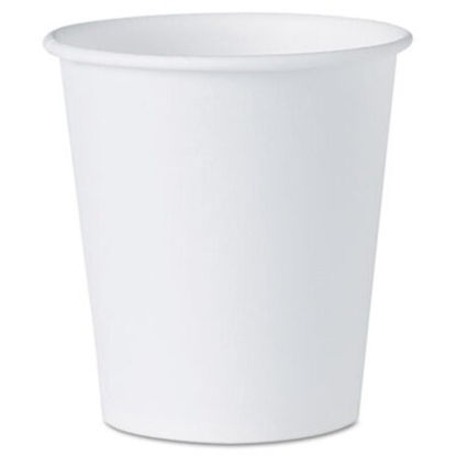Picture of White Paper Water Cups, 3 oz, 100/Bag, 50 Bags/CartonSCC-44CT