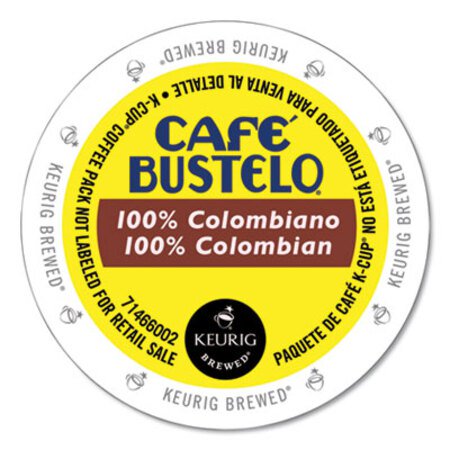 Picture of 100 Percent Colombian K-Cups, 24/BoxGMT-6107