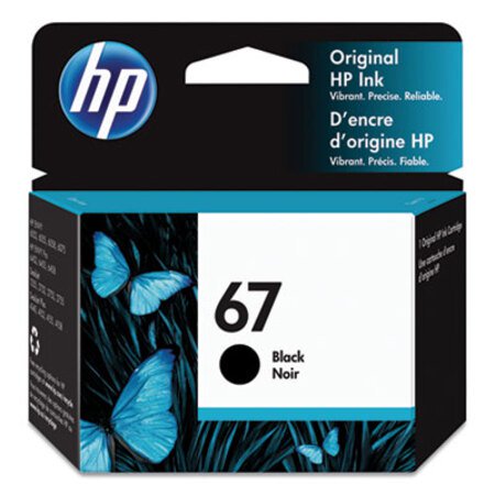 Picture of HP 67, (3YM56AN) Black Original Ink CartridgeHEW-3YM56AN