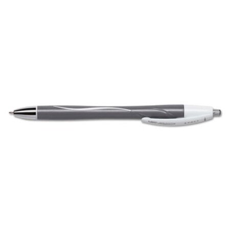 Picture of Atlantis Exact Ballpoint Pen, Retractable, Fine 0.7 mm, Black Ink, Black Barrel, DozenBIC-VCGN11BK