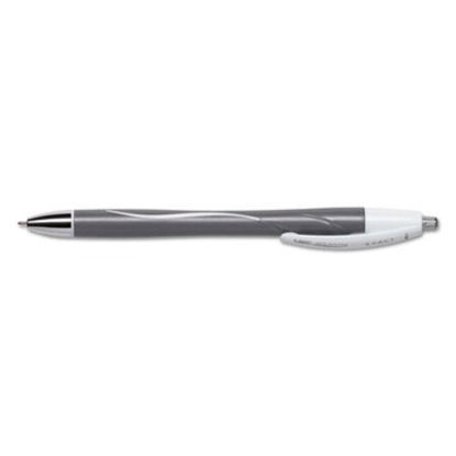 Picture of Atlantis Exact Ballpoint Pen, Retractable, Fine 0.7 mm, Black Ink, Black Barrel, DozenBIC-VCGN11BK