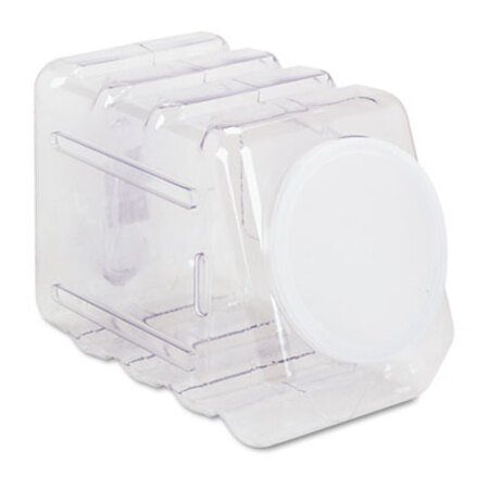 Picture of Interlocking Storage Container with Lid, Clear PlasticPAC-27660