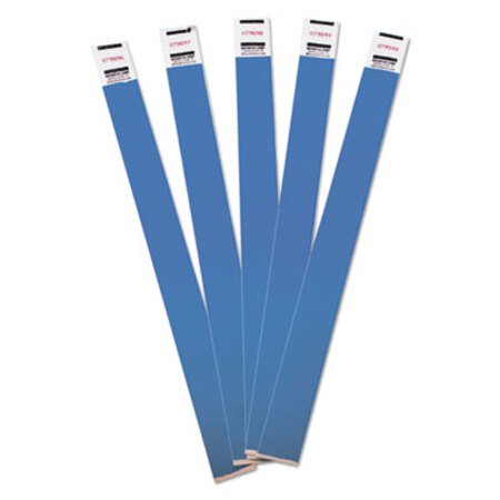 Picture of Crowd Management Wristbands, Sequentially Numbered, 9 3/4 x 3/4, Blue, 500/PackAVT-75513