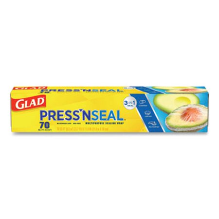 Picture of Press'n Seal Food Plastic Wrap, 70 Square Foot Roll, 12/CartonCLO-70441
