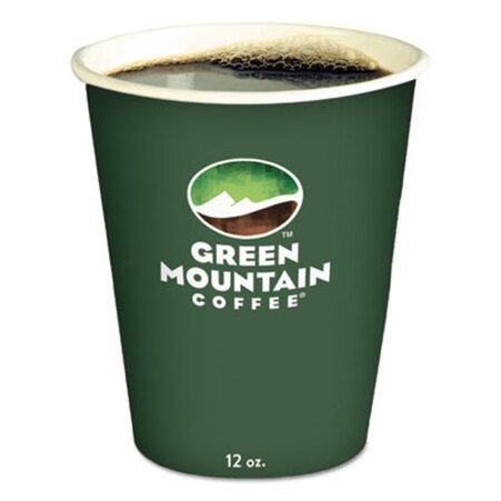 Picture of Paper Hot Cups, 12 oz, Green Mountain Design, Multicolor, 1,000/CartonGMT-93766