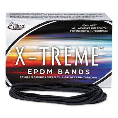 Picture of X-Treme Rubber Bands, Size 117B, 0.08" Gauge, Black, 1 lb Box, 200/BoxALL-02004
