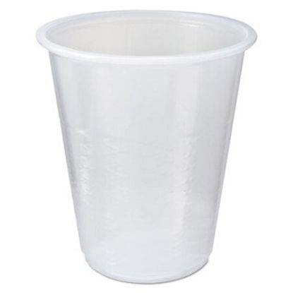 Picture of RK Crisscross Cold Drink Cups, 3 oz, Clear, 100 Bag, 25 Bags/CartonFAB-RK3