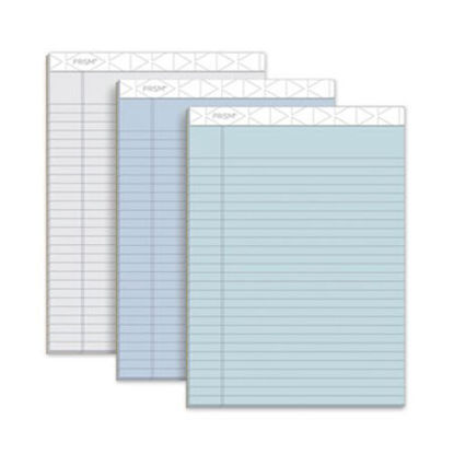 Picture of Prism + Colored Writing Pad, Wide/Legal Rule, 8.5 x 11.75, Assorted Pastel Sheet Colors, 50 Sheets, 6/PackTOP-63116