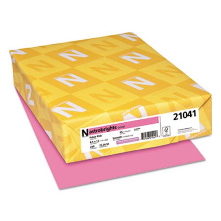 Picture of Color Cardstock, 65 lb, 8.5 x 11, Pulsar Pink, 250/PackWAU-21041