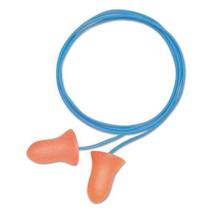 Picture of MAX-30 Single-Use Earplugs, Corded, 33NRR, Coral, 100 PairsHOW-MAX30