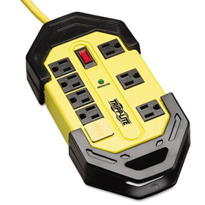Picture of Protect It! Industrial Safety Surge Protector, 8 Outlets, 12 ft Cord, 1500 JTRP-TLM812SA