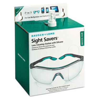 Picture of Sight Savers Lens Cleaning Station, 16 oz Plastic Bottle, 6.5 x 4.75, 1,520 Tissues/BoxBAL-8565