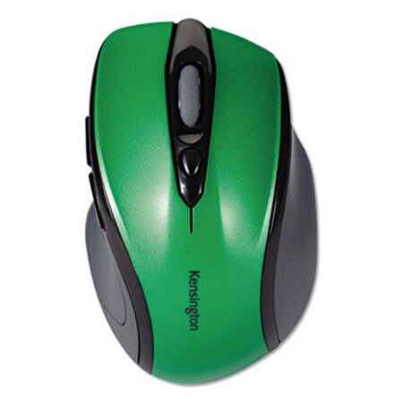 Picture of Pro Fit Mid-Size Wireless Mouse, 2.4 GHz Frequency/30 ft Wireless Range, Right Hand Use, Emerald GreenKMW-72424