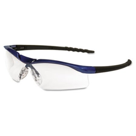 Picture of Dallas Wraparound Safety Glasses, Metallic Blue Frame, Clear AntiFog LensCRW-DL310AF