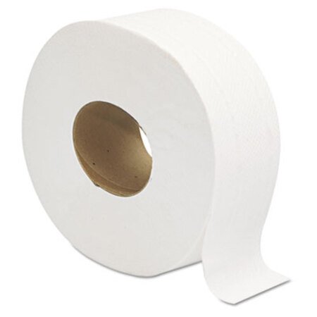 Picture of Jumbo JRT Bath Tissue, Septic Safe, 2-Ply, White, 3.25" x 720 ft, 12 Rolls/CartonGEN-202