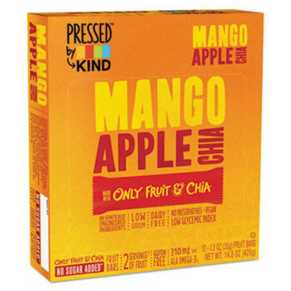 Picture of Pressed by KIND Bars, Mango Apple Chia, 1.2 oz Bar, 12/BoxKND-24063