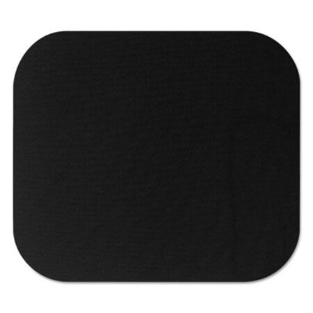 Picture of Polyester Mouse Pad, Nonskid Rubber Base, 9 x 8, BlackFEL-58024