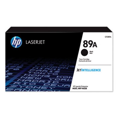Picture of HP 89A, (CF289A) Black Original LaserJet Toner CartridgeHEW-CF289A
