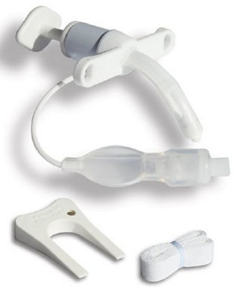 Picture of Tracheostomy Tube Bivona® TTS™ Straight Neck Flange Size 2.5 Cuffed67SN025
