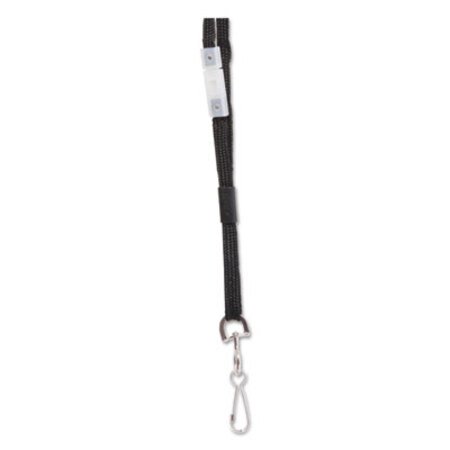 Picture of Safety Breakaway Lanyard with Hook, 36", BlackBAU-65509