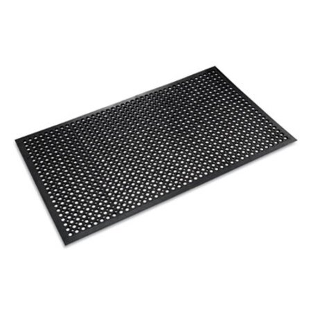 Picture of Safewalk-Light Drainage Safety Mat, Rubber, 36 x 60, BlackCWN-WSCT35BK