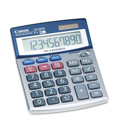 Picture of LS-100TS Portable Business Calculator, 10-Digit LCDCNM-5936A028AA