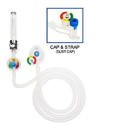 Picture of T-piece Resuscitator Neo-Tee® Clear Anatomical Mask1050823