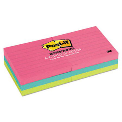 Picture of Original Pads in Cape Town Colors, 3 x 3, Lined, 100-Sheet, 6/PackMMM-6306AN